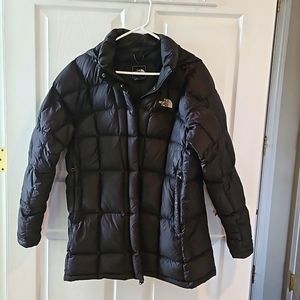 Puffer parka coat North Face